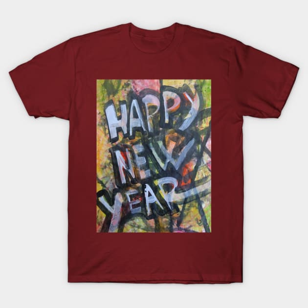 Happy new year - 1 T-Shirt by walter festuccia